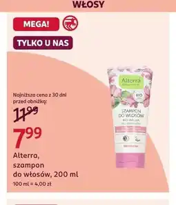 Rossmann Szampon do włosów Alterra Bio Malwa oferta