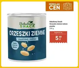 Dino Orzeszki ziemne solone Bakaliowy Snack oferta