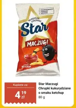 Dino Chrupki kukurydziane o smaku ketchup Star Maczugi oferta