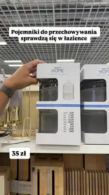 Pepco Pojemnik szklany 2-poziomowy Pepco Home oferta