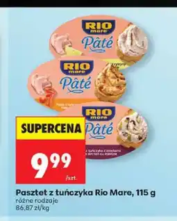 Biedronka Pasztet z łososia Rio Mare oferta