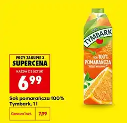 Biedronka Sok pomarańczowy 100% Tymbark oferta