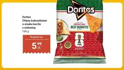 Dino Chipsy kukurydziane Doritos o smaku burrito z wołowiną oferta
