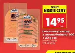 Biedronka Łosoś plastry marynowany z koperkiem i sosem chrzanowo-śmietanowym Marinero oferta
