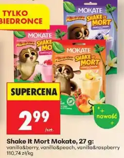 Biedronka Napój instant Mokate Shake It Mort Vanilla & Peach oferta