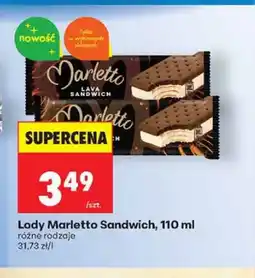 Biedronka Lody Marletto Sandwich klasyczny oferta