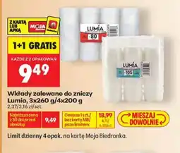 Biedronka Wkłady zalewane do zniczy Lumia 4-pak oferta