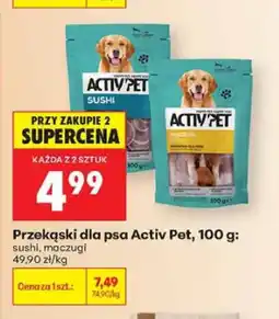 Biedronka Przekąski dla psa Activ Pet maczugi oferta