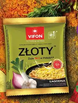 Dino Zupa błyskawiczna Vifon Złoty o smaku kurczaka łagodna oferta