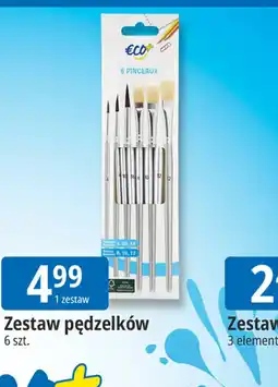 E.Leclerc ECO+ Zestaw pędzelków oferta