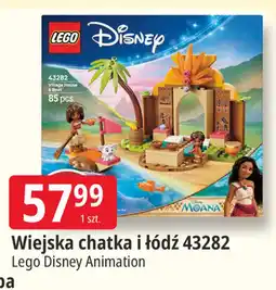 E.Leclerc Lego Disney Animation Wiejska chatka i łódź oferta