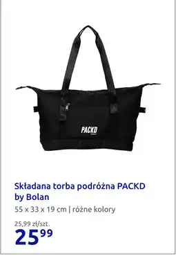 Action Składana torba podróżna PACKD by Bolan oferta