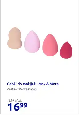 Action Gąbki do makijażu Max & More oferta