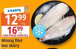 E.Leclerc Mintaj filet bez skóry 10% glazury oferta