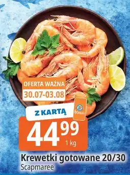 E.Leclerc Krewetki gotowane 20/30 Scapmaree oferta