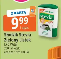 E.Leclerc Słodzik Stevia Zielony Listek Eko Wital oferta