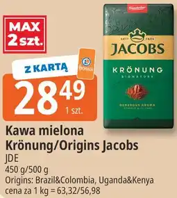 E.Leclerc Kawa mielona Krönung/Origins Jacobs oferta