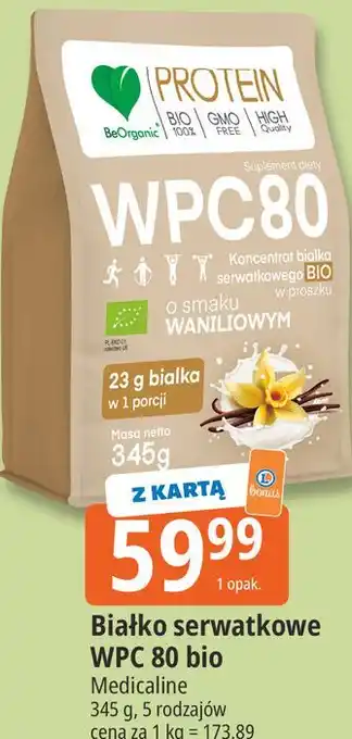 E.Leclerc Białko serwatkowe WPC 80 bio Medicaline oferta