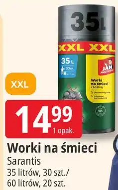E.Leclerc Worki na śmieci Sarantis oferta