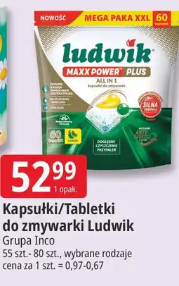 E.Leclerc Ludwik Kapsułki/Tabletki do zmywarki oferta