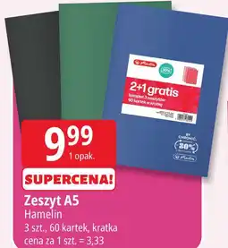 E.Leclerc Zeszyt A5 Hamelin oferta