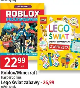 E.Leclerc Roblox/Minecraft Książka oferta