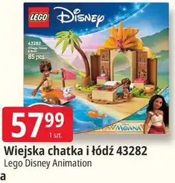 E.Leclerc Wiejska chatka i łódź 43282 Lego Disney Animation oferta