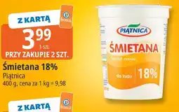 E.Leclerc Śmietana 18% Piątnica oferta
