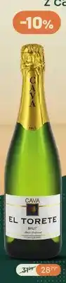 Żabka Wino musujące Cava El Torete Brut oferta