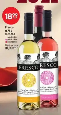 Żabka Wino białe półsłodkie Fresco oferta