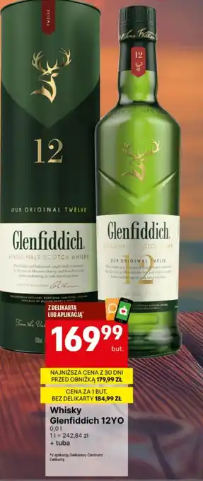 Delikatesy Centrum Whisky Glenfiddich oferta