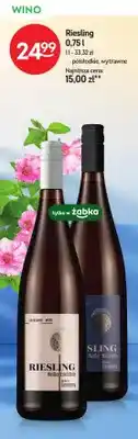 Żabka Wino Riesling Weißer Edelstein półsłodkie oferta