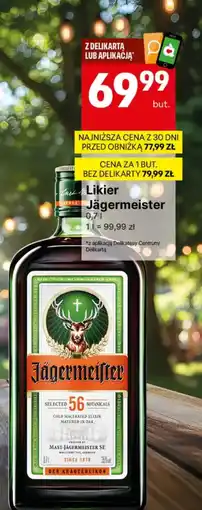 Delikatesy Centrum Likier Jägermeister oferta