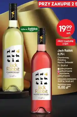 Żabka Wino białe Jack Rabbit Chardonnay oferta