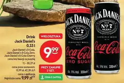 Żabka Drink Jack Daniel's & Cola oferta