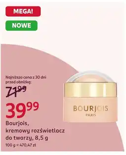 Rossmann Rozświetlacz do twarzy Bourjois oferta