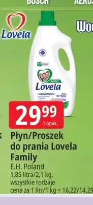 E.Leclerc Płyn do prania Lovela Family oferta