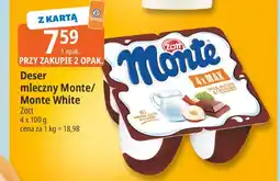 E.Leclerc Deser mleczny Monte Zott 4-pak oferta