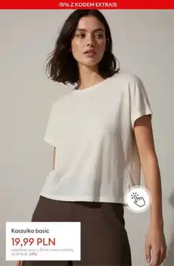 Sinsay Koszulka basic oferta