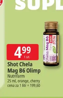 E.Leclerc Shot Chela Mag B6 Olimp pomarańczowy oferta