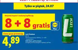 Lidl Piwo Lech Premium oferta