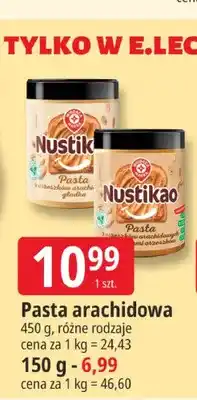 E.Leclerc Pasta arachidowa Nustik oferta