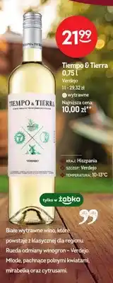 Żabka Wino białe wytrawne Tiempo & Tierra Verdejo oferta