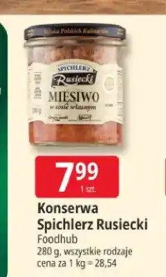 E.Leclerc Konserwa Mięsiwo w sosie własnym Spichlerz Rusiecki oferta