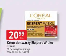 E.Leclerc Krem do twarzy L'Oreal Ekspert Wieku 50+ oferta