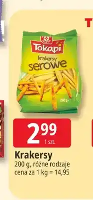 E.Leclerc Krakersy Tokapi serowe oferta