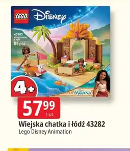 E.Leclerc Klocki Lego Disney Animation Wiejska chatka i łódź 43282 oferta