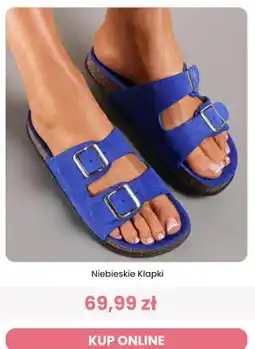 Renee Klapki niebieskie Renee oferta