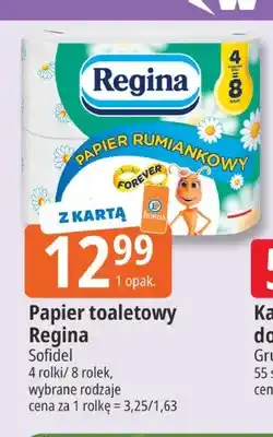 E.Leclerc Papier toaletowy Regina Rumiankowy 8-pak oferta