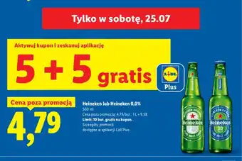 Lidl Piwo Heineken oferta